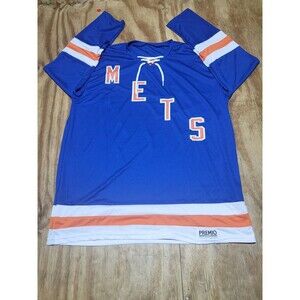 NY Mets SGA Citi Field 2023 Giveaway 12th Of Septembe Hockey Jersey Large  @k9
